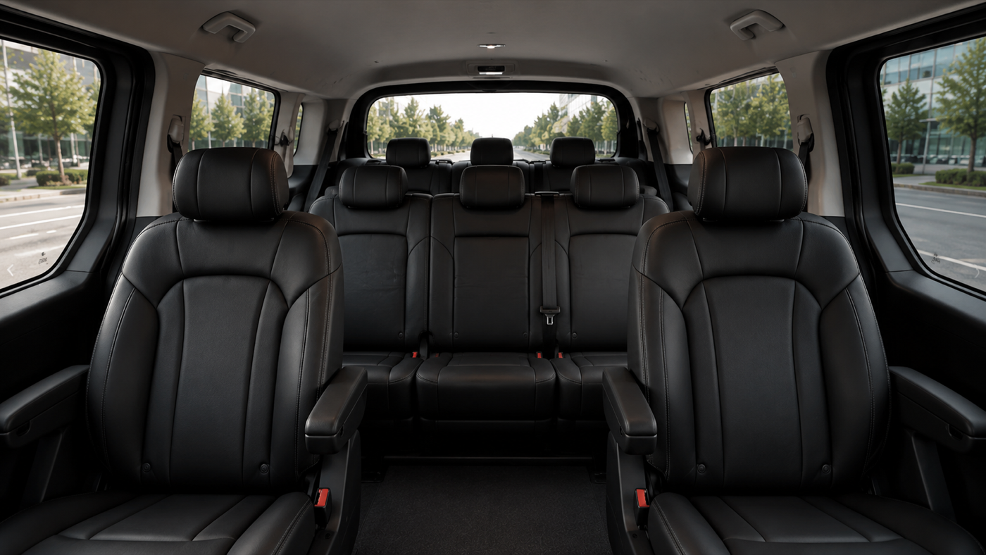 Interior del Hyundai Staria